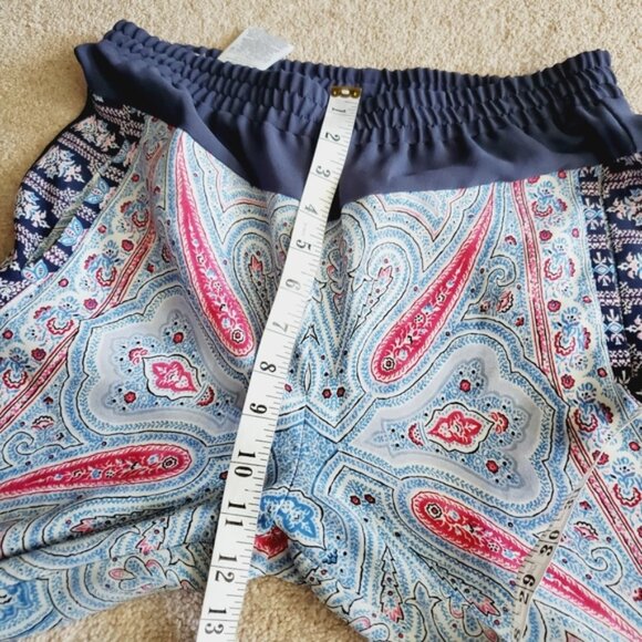 BCBG MaxAzria Sebastian Boho Lightweight Resort Festival Mandela Beach Pants XS - Picture 6 of 8